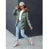 Moteriška žieminė žalia striukė Jessica Moteriškos striukės