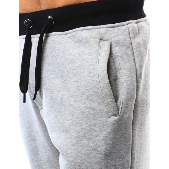 Vyriškos pilkos kelnės Dean Laisvalaikio kelnės