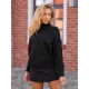 Moteriškas juodas megztinis Bert Moteriški megztiniai