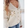 Women's white sweater Kerinda Women's sweaters