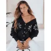 Women's black jumper Kerinda Women's sweaters