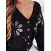 Women's black jumper Kerinda Women's sweaters