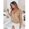 Women's light brown sweater Kerinda Women's sweaters