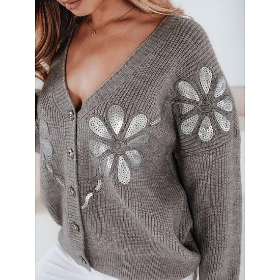 Women's grey sweater Kerinda Women's sweaters