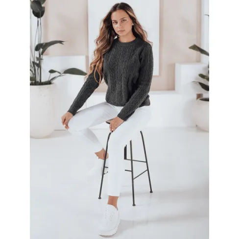 Women's dark grey jumper Bravina Women's sweaters