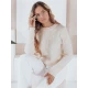 Moteriškas baltas megztinis Bravina Džemperiai