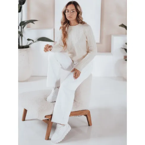 Women's white jumper Bravina Jumpers