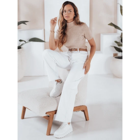 Moteriškas rusvas megztinis Bela Moteriški megztiniai