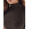 Women's dark brown jumper Bela Women's sweaters