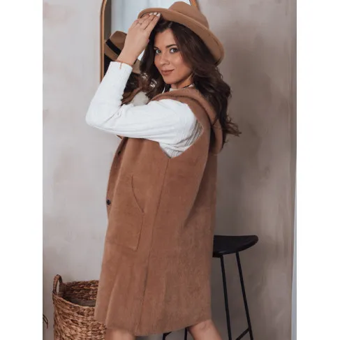 Women's brown waistcoat Artemi Women's waistcoats