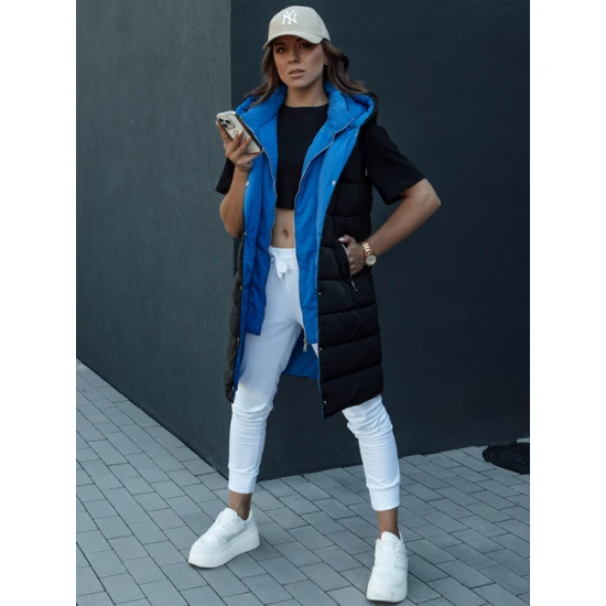 Moteriška juoda /mėlyna liemenė Chester Moteriškos liemenės