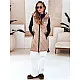 Women's brown reversible vest Bora Women's waistcoats