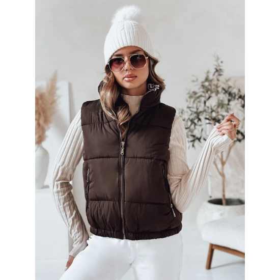 Liemenė rudos spalvos Debor Moteriškos liemenės