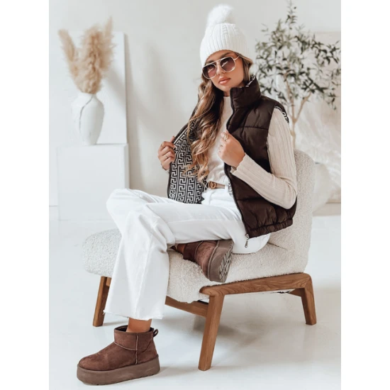 Liemenė rudos spalvos Debor Moteriškos liemenės