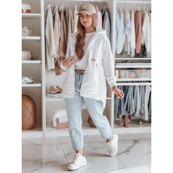 Moteriška baltos spalvos liemenė Demak Moteriškos liemenės