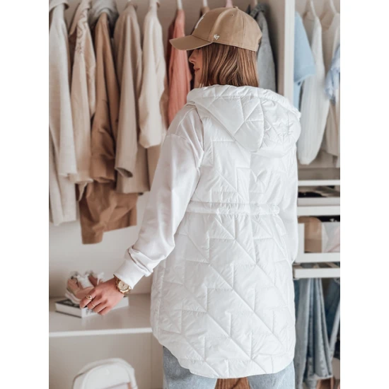 Moteriška baltos spalvos liemenė Demak Moteriškos liemenės