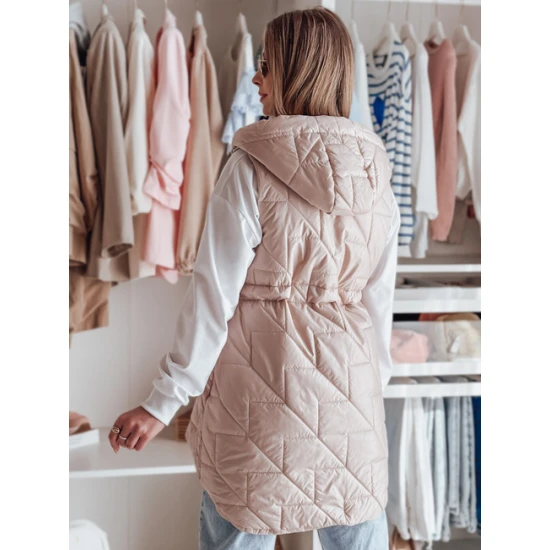 Moteriška šviesiai rožinės spalvos liemenė Demak Moteriškos liemenės