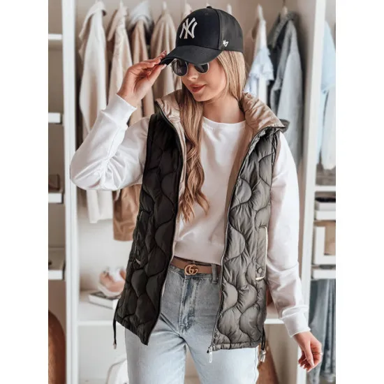 Women's black vest Vesolita Women's waistcoats