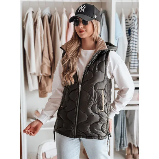 Women's black vest Vesolita Women's waistcoats
