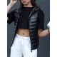 Moteriška juoda liemenė Stylish Moteriškos liemenės