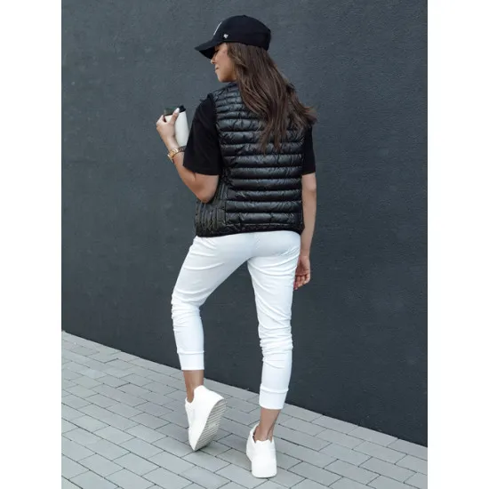 Moteriška juoda liemenė Stylish Moteriškos liemenės