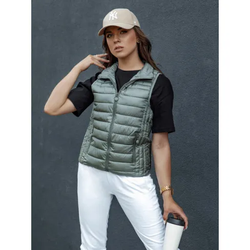 Moteriška žaliai liemenė Stylish Moteriškos liemenės