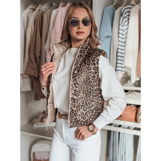 Moteriška ruda dvipusė liemenė Puff Moteriškos liemenės