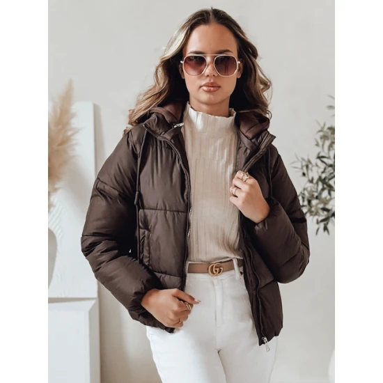 Moteriška ruda žieminė striukė Glam Moteriškos striukės