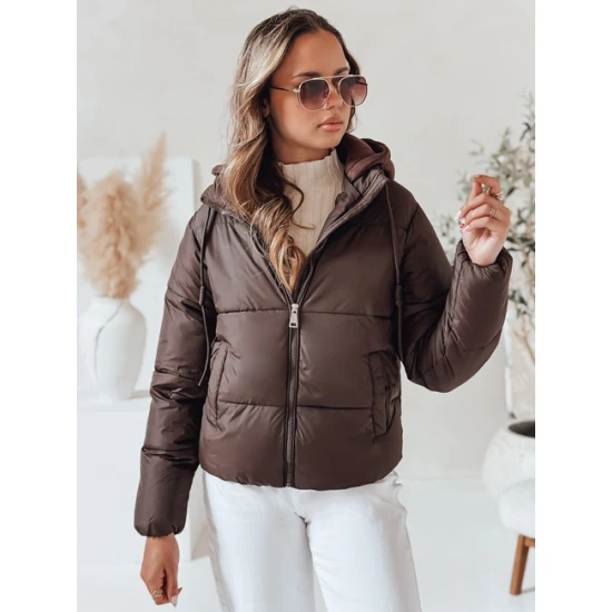 Moteriška ruda žieminė striukė Glam Moteriškos striukės