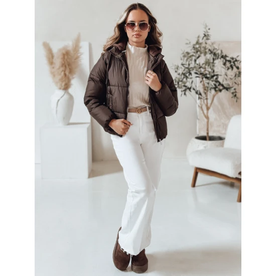 Moteriška ruda žieminė striukė Glam Moteriškos striukės