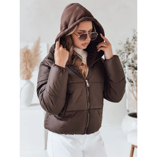 Moteriška ruda žieminė striukė Glam Moteriškos striukės