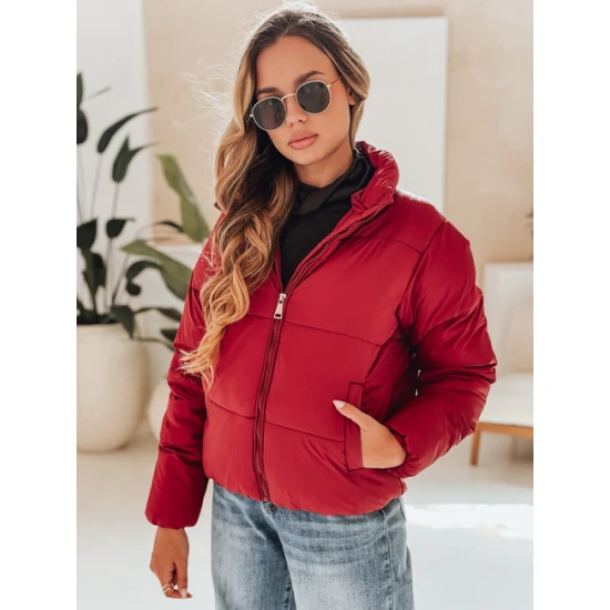 Moteriška raudonos spalvos striukė Glam Moteriškos striukės