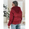 Moteriška raudonos spalvos striukė Glam Moteriškos striukės