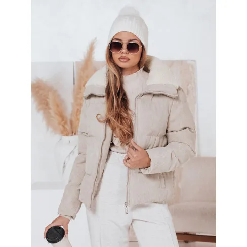 Moteriška žieminė rusva striukė Trendy Moteriškos striukės