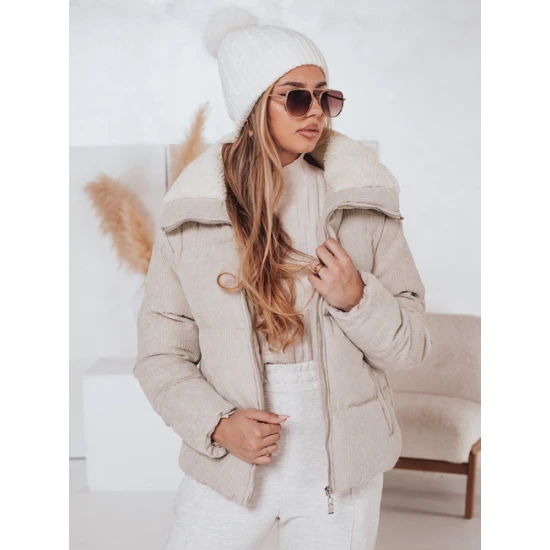 Moteriška žieminė rusva striukė Trendy Moteriškos striukės