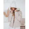 Moteriška žieminė rusva striukė Trendy Moteriškos striukės