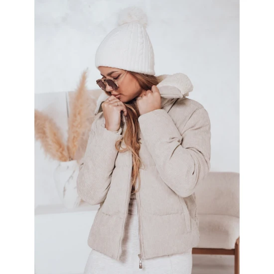 Moteriška žieminė rusva striukė Trendy Moteriškos striukės