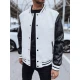 Vyriška Balta odinė striukė Panel Odinės striukės
