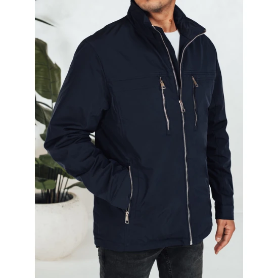 Vyriška tamsiai mėlyna striukė Teros Vyriškos Striukės ir Paltai