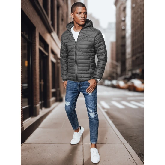 Vyriška pilka striukė Serg TX4422