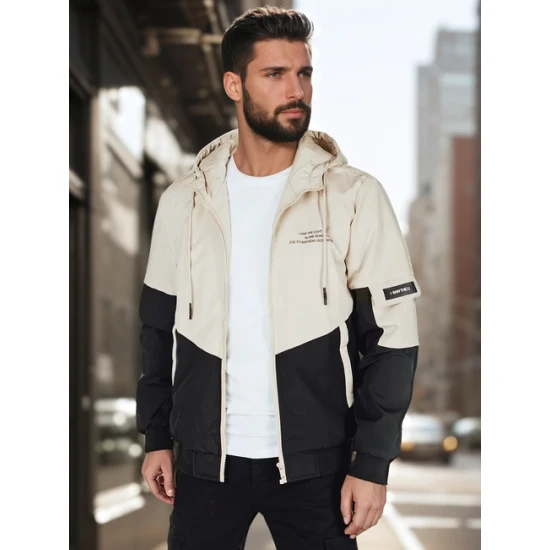 Vyriška rusvos spalvos striukė Mask Rudeninės / Pavasarinės