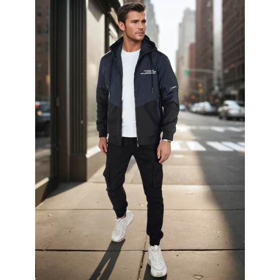 Vyriška rusvos spalvos striukė Mask Rudeninės / Pavasarinės