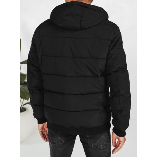 Vyriška juoda žieminė striukė Tamil Žieminės striukės