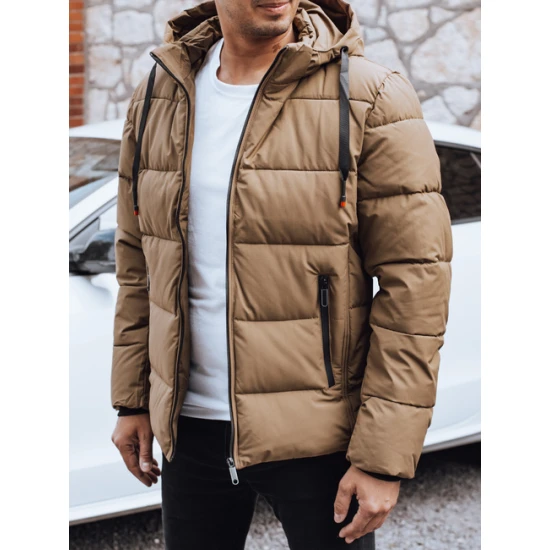 Vyriška žieminė šviesiai rudos spalvos striukė Nevex Žieminės striukės