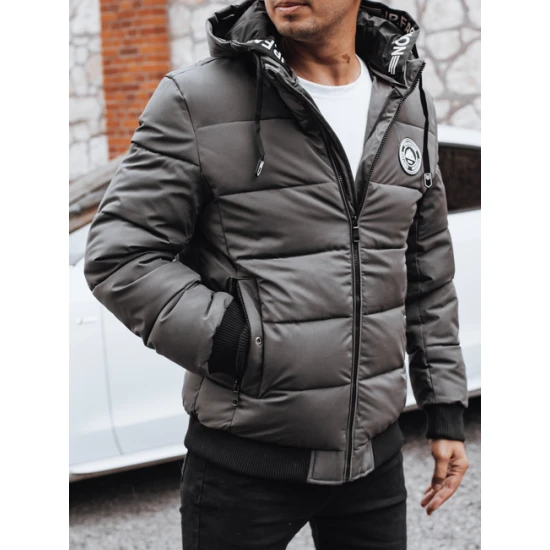 Vyriška pilka žieminė striukė Tamil Žieminės striukės