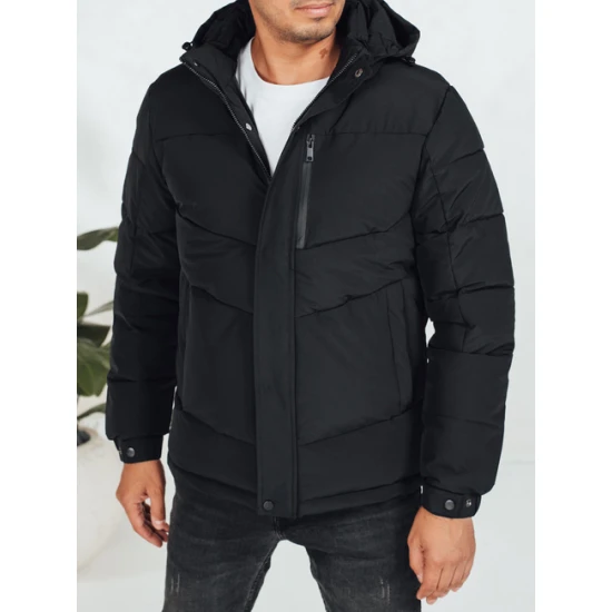 Vyriška juoda žieminė striukė Porter Žieminės striukės