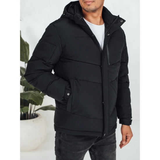 Vyriška juoda žieminė striukė Porter Žieminės striukės