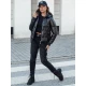 Moteriška juoda žieminė striukė Warm Moteriškos striukės