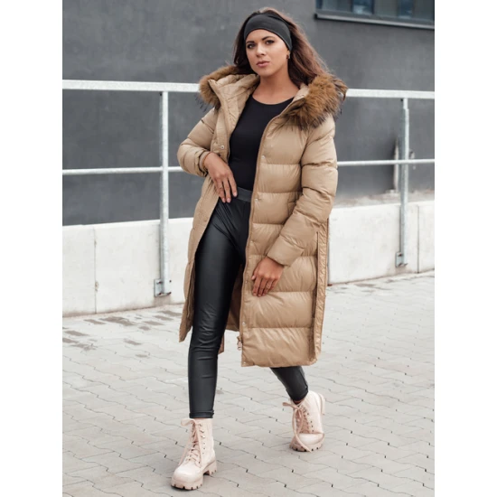 Moteriška žieminė ruda striukė Bela Moteriškos striukės