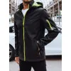 Men's black hooded jacket Retro Men's Jackets and Coats